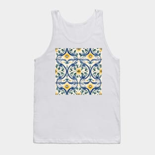 Italian Majolica Tile 19 Tank Top